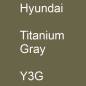 Preview: Hyundai, Titanium Gray, Y3G.